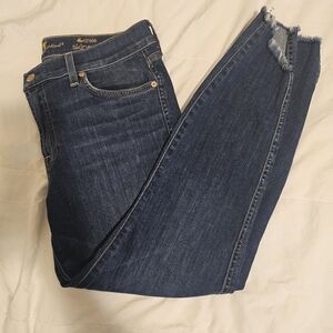 Seven  Dark Blue Skinny Jeans